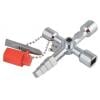 Univerzální nástrčný klíč Kraft&Dele KD1134, 10v1, 95 mm