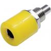 RS PRO Zásuvka na banánky, 4 mm, 30V, 24A, Žlutá, Vnitřní Pájecí, materiál kontaktu: Mosaz, délka: 21.3 mm, pokovení RS PRO Zásuvka na banánky, 4 mm, 30V, 24A, Žlutá, Vnitřní Pájecí, materiál kontaktu: Mosaz, délka: 21.3 mm, pokovení