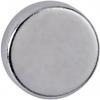Maul neodymový magnet (Ø x v) 10 mm x 3 mm disk stříbrná 10 ks 6166396