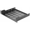 Digitus DN-10-TRAY-2-B 10 palec základní deska síťové skříně Vhodné pro hloubku skříně: od 300 mm černá (RAL 9005)