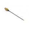 Koaxiální kabel, řada: SMA, UMCC RF, Černá Fluorovaný ethylenpropylen, vnější průměr: 1.13 mm OD 100 mm 50 Ω TE Koaxiální kabel, řada: SMA, UMCC RF, Černá Fluorovaný ethylenpropylen, vnější průměr: 1.13 mm OD 100 mm 50 Ω TE