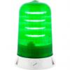RS PRO Maják Blikající, Otáčecí, Stálé barva Zelená 240V LED Základna 80mA CE IP65