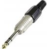 TRU COMPONENTS 595211 jack konektor 6.35 mm zástrčka, rovná Pólů: 3 stereo stříbrná 1 ks TRU COMPONENTS 595211 jack konektor 6.35 mm zástrčka, rovná Pólů: 3 stereo stříbrná 1 ks