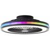Brilliant G99280/06 Palmero LED stropní světlo s ventilátorem LED modul 40 W černá Brilliant G99280/06 Palmero LED stropní světlo s ventilátorem LED modul 40 W černá