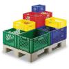 204117 stohovací zásobník vhodné pro potraviny (d x š x v) 600 x 400 x 120 mm zelená 2 ks