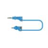 RND Zkušební kabel s konektorem, Modrá 12A, délka kabelů: 500 mm, 30 V ac, 60V dc, Polyvinylchlorid RND Zkušební kabel s konektorem, Modrá 12A, délka kabelů: 500 mm, 30 V ac, 60V dc, Polyvinylchlorid
