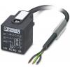 Phoenix Contact SAC-3P-M12MR/3,0-PUR/A-1L-Z upravený zástrčkový konektor pro senzory - aktory, 1439366, piny: 3, 1 ks