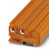 Phoenix Contact Svorkovnice pro montáž na lištu DIN 3244561, řada: PTIO 1, 24V Oranžová 4mm² 3 Zásuvný Phoenix Contact Svorkovnice pro montáž na lištu DIN 3244561, řada: PTIO 1, 24V Oranžová 4mm² 3 Zásuvný