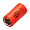 Zásuvka 3/8 in pohon 19 mm 12 bodů Čtvercový Splňuje normu VDE/1000V, celková délka: 47mm ITL Insulated Tools Ltd