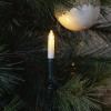 Konstsmide LED osvětlení na vánoční stromeček 4,5 V světelný řetez jantar