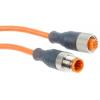 Kabel ovladače snímače, A: Vnější, A: M12, B: M12, B: Vnitřní, 30V 4, IP67 Lumberg Automation 2 m Kabel ovladače snímače, A: Vnější, A: M12, B: M12, B: Vnitřní, 30V 4, IP67 Lumberg Automation 2 m