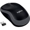 Logitech M185 optická myš, přenos bezdrátový, 2 tlačítko, 1000 dpi, šedá