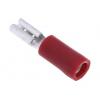 RS PRO Zásuvný konektor, řada: RS PRO Izolované, 2.8 x 0.8 mm, Červená Vnitřní, celková délka: 19mm, izolační: Vinyl, RS PRO Zásuvný konektor, řada: RS PRO Izolované, 2.8 x 0.8 mm, Červená Vnitřní, celková délka: 19mm, izolační: Vinyl,