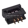 Vidlice samořezná C3100-06ABSB00R, plochý kabel 2×3 Au, h=7 mm Vidlice samořezná C3100-06ABSB00R, plochý kabel 2×3 Au, h=7 mm