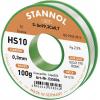 Stannol HS10 2,5% 0,3MM SN99,3CU0,7 CD 100G bezolovnatý pájecí cín bez olova, cívka Sn99,3Cu0,7 ROM1 100 g 0.3 mm