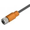 Kabel ovladače snímače, A: Vnitřní, A: Rovný 4, B: Volný konec, B: Neuzavřený, 250V, IP67, řada: CBF12 RS PRO 5 m