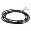 Kabel ovladače snímače, A: Vnitřní, A: Rovný 4, B: Bez koncovky, 250V, IP65, IP67, řada: RKT Lumberg Automation 2 m Kabel ovladače snímače, A: Vnitřní, A: Rovný 4, B: Bez koncovky, 250V, IP65, IP67, řada: RKT Lumberg Automation 2 m
