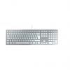 Klávesnice, model: JK-16, Kabelový, Bílá, Stříbrná, USB Mac QWERTY (Velká Británie) normální klávesy 104 x 15 mm x 130mm Klávesnice, model: JK-16, Kabelový, Bílá, Stříbrná, USB Mac QWERTY (Velká Británie) normální klávesy 104 x 15 mm x 130mm