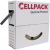 CellPack 127091 smršťovací bužírka bez lepidla transparentní 25.40 mm 12.70 mm Poměr smrštění:2:1 4 m