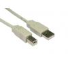 RS PRO Kabel USB Vnější, A: USB typu A, 1.8 m Vnější, Béžová, B: USB B RS PRO Kabel USB Vnější, A: USB typu A, 1.8 m Vnější, Béžová, B: USB B