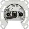 Kathrein ESD 83 anténní zásuvka BK, DAB+ , SAT , TV , UKW upevnění pomocí šroubů, pod omítku krabice pro jednu přípojku Kathrein ESD 83 anténní zásuvka BK, DAB+ , SAT , TV , UKW upevnění pomocí šroubů, pod omítku krabice pro jednu přípojku