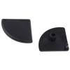 Bosch Rexroth Koncová krytka, Polypropylen barva Černá, pasuje do drážky : 10 mm Bosch Rexroth Koncová krytka, Polypropylen barva Černá, pasuje do drážky : 10 mm