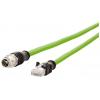 Metz Connect 142M2X15050 M 12 síťové kabely, propojovací kabely CAT 6A S/FTP 5.00 m zelená krytí PUR, odolné proti kyselinám, odolné proti ozonu, odolné proti Metz Connect 142M2X15050 M 12 síťové kabely, propojovací kabely CAT 6A S/FTP 5.00 m zelená krytí PUR, odolné proti kyselinám, odolné proti ozonu, odolné proti