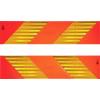IWH 97609 Heckwarntafel, Halbmarkierungen refl. Zugm., 565x130mm, ECE 70.01, 2 St. Výstražná tabule hliník 56.5 mm x 13 mm IWH 97609 Heckwarntafel, Halbmarkierungen refl. Zugm., 565x130mm, ECE 70.01, 2 St. Výstražná tabule hliník 56.5 mm x 13 mm