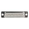 RS PRO Konektor D-Sub, počet kontaktů: 25, orientace těla: Rovný 2.77 mm, Montáž do panelu Vnitřní, D-SUB, 500V, B,