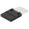 Molex FFC Konektor pro desku plošných spojů 10, rozteč 2.54 mm, 15-47-5100, 1 ks Tube