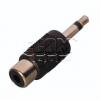 Adaptér JACK 3,5 mm vidlice mono – CINCH zásuvka Adaptér JACK 3,5 mm vidlice mono – CINCH zásuvka