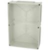 Fibox Base, PC Openings, 6x size 2 flange 3530317 spodní část pouzdra 560 x 380 x 150 polykarbonát šedobílá (RAL 7035) 1 ks