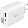 Ansmann 230PD USB nabíječka, Navíjecí kabel USB-C®, 1x USB A , 2x USB-C®, 30 W, Dodávka energie, bílá Ansmann 230PD USB nabíječka, Navíjecí kabel USB-C®, 1x USB A , 2x USB-C®, 30 W, Dodávka energie, bílá