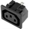TRU COMPONENTS nízkonapěťový konektor zásuvka, vestavná vertikální 5.9...