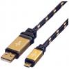 Roline USB kabel USB 2.0 USB-A zástrčka, USB Micro-B zástrčka 1.80 m vícebarevná stíněný 11.02.8826 Roline USB kabel USB 2.0 USB-A zástrčka, USB Micro-B zástrčka 1.80 m vícebarevná stíněný 11.02.8826