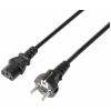 Sygonix SY-5243890 IEC kabel černá 5.00 m Sygonix SY-5243890 IEC kabel černá 5.00 m