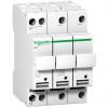 Schneider Electric Pojistka odpojovač spínače, řada: Acti9 Fusible 3pólový 10A 8.5 x 31.5 mm Schneider Electric Pojistka odpojovač spínače, řada: Acti9 Fusible 3pólový 10A 8.5 x 31.5 mm