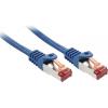 LINDY 47350 RJ45 síťové kabely, propojovací kabely CAT 6 S/FTP 0.30 m modrá 1 ks LINDY 47350 RJ45 síťové kabely, propojovací kabely CAT 6 S/FTP 0.30 m modrá 1 ks