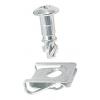 Dzus Fastener Europe Montážní sada 3.5 mm Křížový 4.4 mm Kulatý
