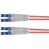 Telegärtner 100011410 optické vlákno optické vlákno kabel 5.00 m fialová [1x zástrčka LC - 1x zástrčka LC] 50/125 µ Multimode OM4