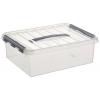 Helit úložný box Sunware Q-line transparentní 10 l (š x v x h) 30 x 11 x 40 cm 6 ks Helit úložný box Sunware Q-line transparentní 10 l (š x v x h) 30 x 11 x 40 cm 6 ks
