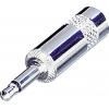 Rean AV NYS226 jack konektor 3.5 mm zástrčka, rovná Pólů: 2 mono stříbrná 1 ks