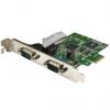Sériová karta, typ sběrnice: PCIe Sériové 2portový, připojovací port RS-232 460.8 kbps StarTech.com Sériová karta, typ sběrnice: PCIe Sériové 2portový, připojovací port RS-232 460.8 kbps StarTech.com