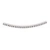 Označovač kabelu, řada: Helagrip Nasouvací barva Černá 3.5 mm x 4.3mm HellermannTyton Bílá F 5 mm 901-10418