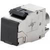 Telegärtner 100023211, RJ45 konektor, zásuvka, kov, 1 ks