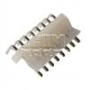 Vidlice řadová 1×10 WAF2400-10, úhlová, R=3,96 mm, bílá Vidlice řadová 1×10 WAF2400-10, úhlová, R=3,96 mm, bílá