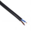 RS PRO Napájecí kabel 2žilový 100 m Polyvinylchlorid plášť, Černá, vnější průměr: 5.9 mm OD, 300V 70 °C RS PRO Napájecí kabel 2žilový 100 m Polyvinylchlorid plášť, Černá, vnější průměr: 5.9 mm OD, 300V 70 °C