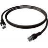 Easylan CPP1OSASAS0030 RJ45 síťové kabely, propojovací kabely CAT 6A S/FTP 3.00 m černá dvoužilový stíněný, bez halogenů, samozhášecí 1 ks Easylan CPP1OSASAS0030 RJ45 síťové kabely, propojovací kabely CAT 6A S/FTP 3.00 m černá dvoužilový stíněný, bez halogenů, samozhášecí 1 ks