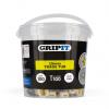 Kotvicí prvky pro sádrokartony, Plastové, Ocel, žlutá GP15100, průměr otvoru: 15 mm, délka: 140 mm Gripit Kotvicí prvky pro sádrokartony, Plastové, Ocel, žlutá GP15100, průměr otvoru: 15 mm, délka: 140 mm Gripit