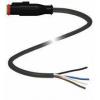 Pepperl+Fuchs DT4S-G-BK10M-PUR-O1 upravený zástrčkový konektor pro senzory - aktory, 70116660, piny: 4, 10 m, 1 ks